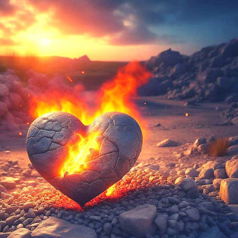 Bei einer emotionalen Affäre brennt und zerbricht dein Herz