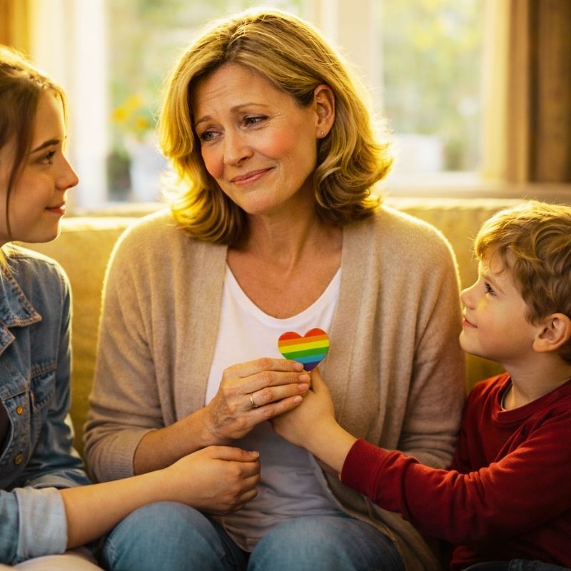 Outing vor den Kindern-F-Bild-1-web Das Outing vor den Kindern kann dir gut gelingen, so dass deine Kinder sich mit dir freuen.